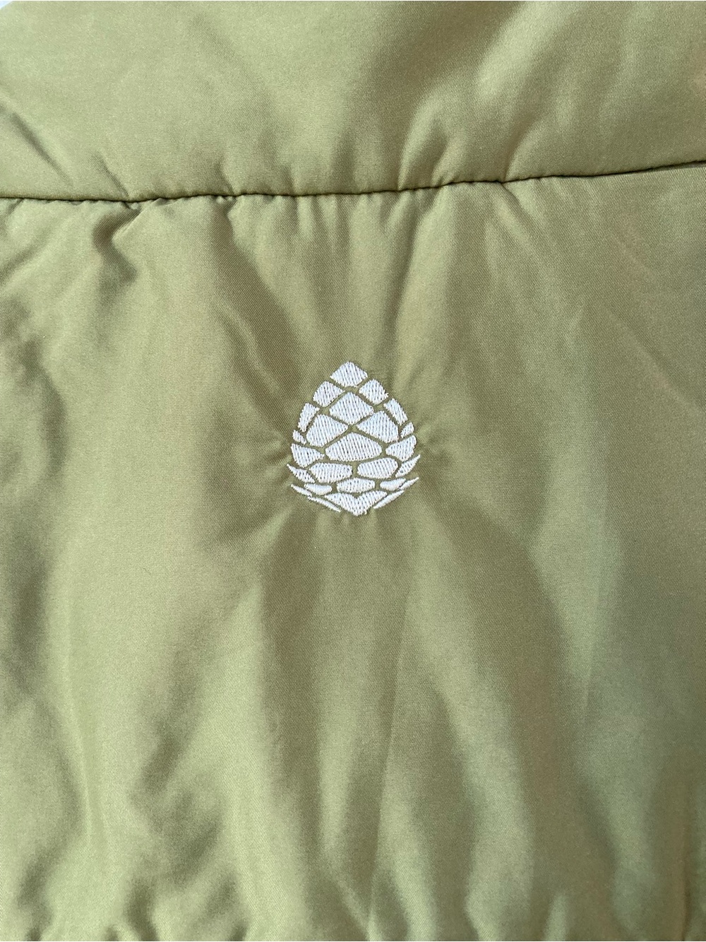 New! With Tags | Stio | Olive Green Puffer Vest with Teal Iining - Picture 8 of 10